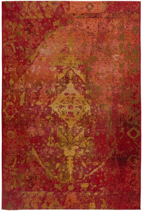 Teppich MonTapis Gobelin rot-gold
