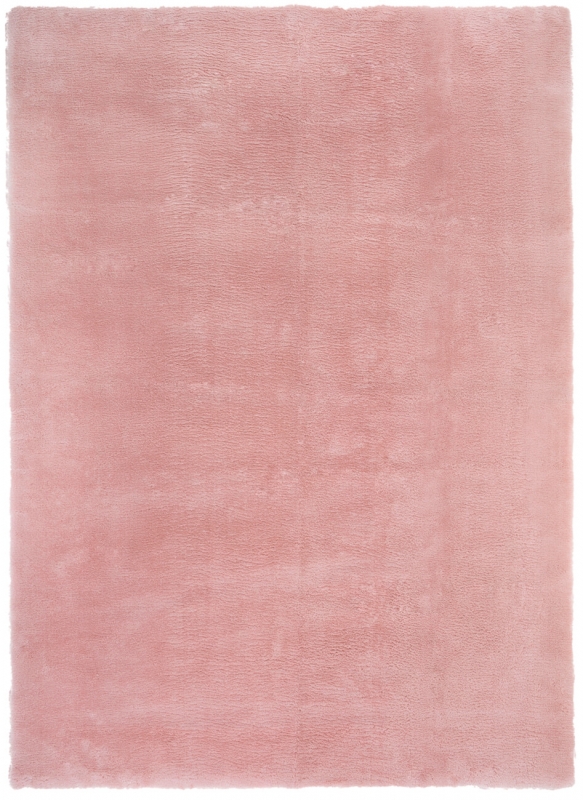 Teppich Lambskin rosa