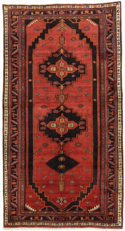 Perserteppich Sanandadj rot (125x234cm)