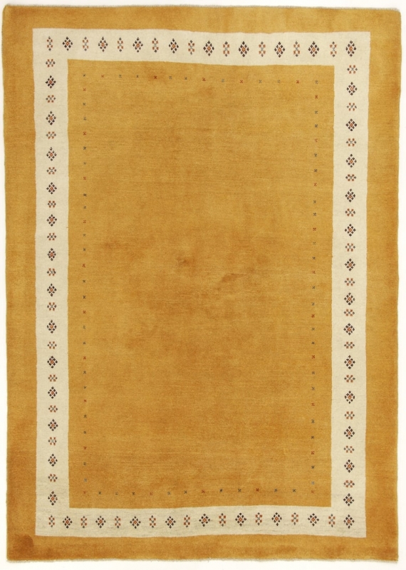 Perserteppich Rissbaft gelb (172x243cm)