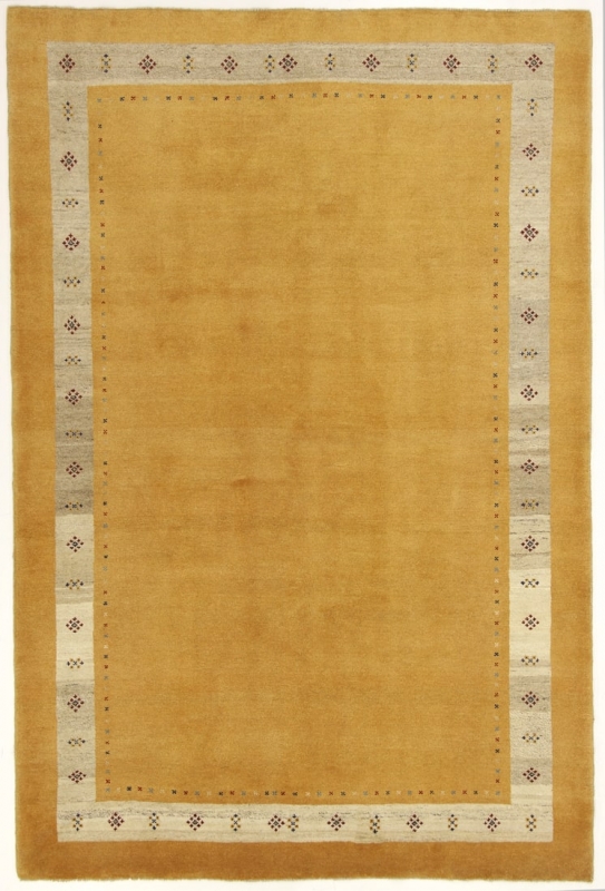 Perserteppich Rissbaft gelb (170x257cm)