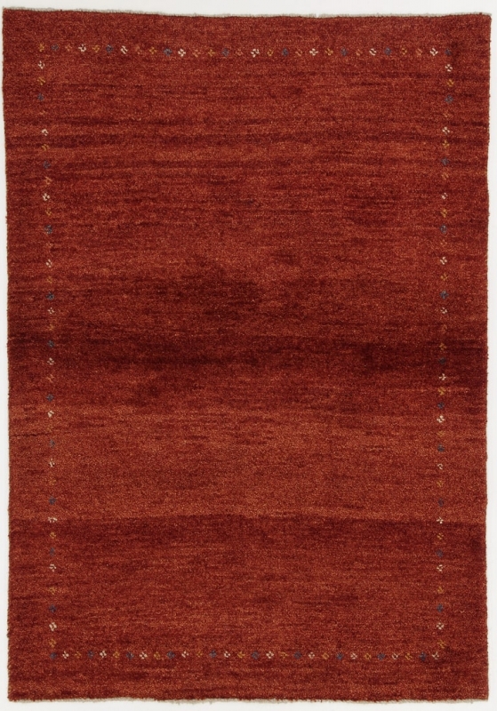 Perserteppich Gabbeh rot (105x150cm)
