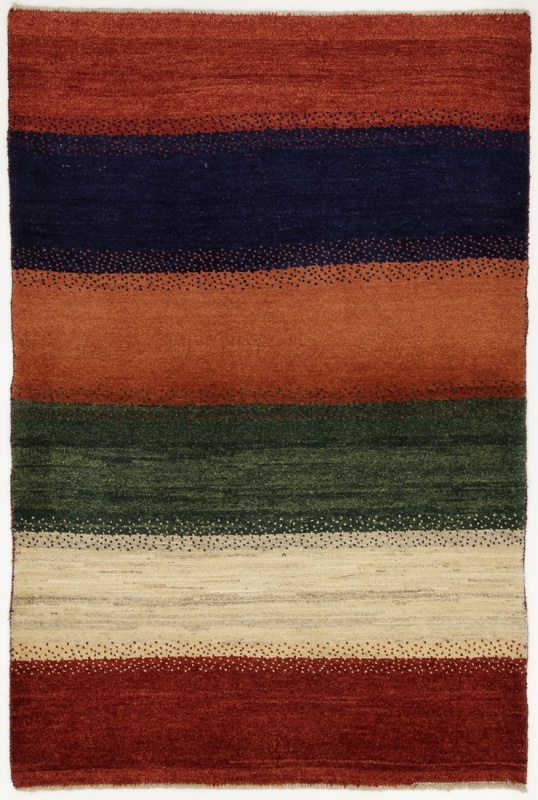 Perserteppich Gabbeh Multicolour (107x160cm)