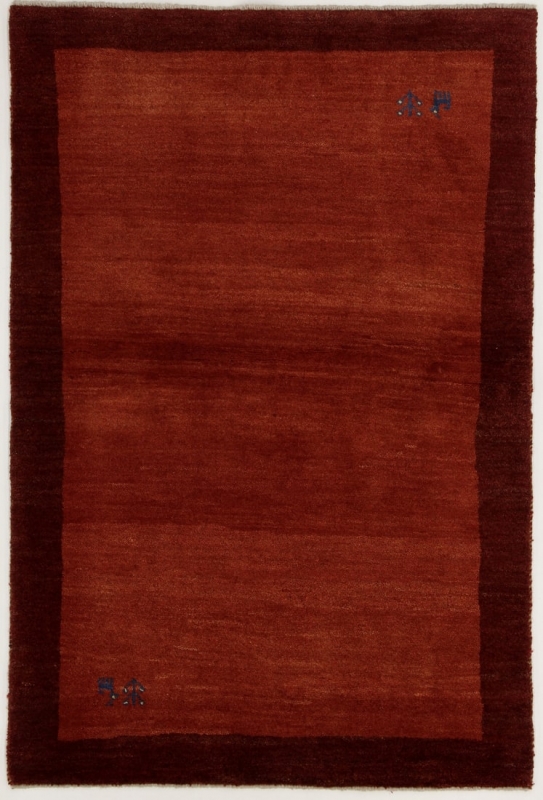 Perserteppich Gabbeh rot (98x145cm)
