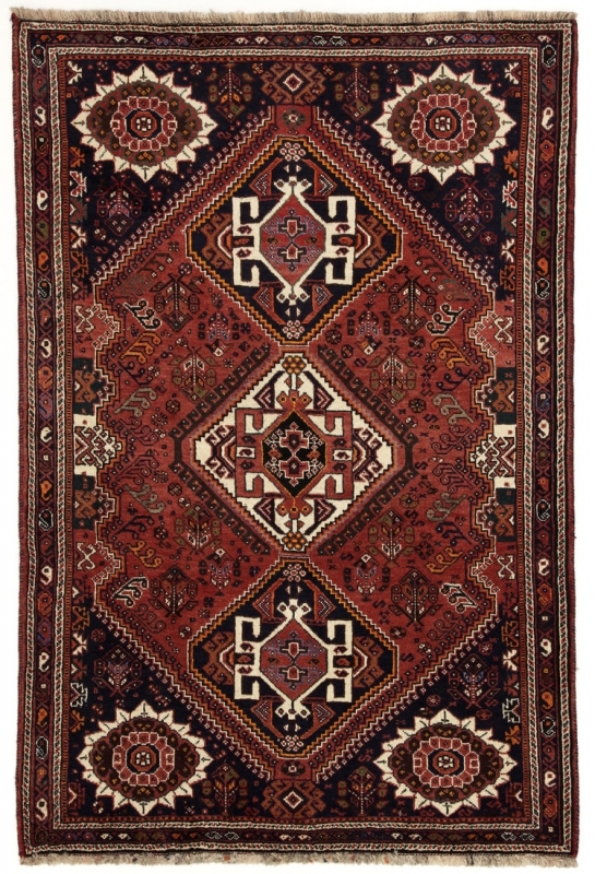 Perserteppich Shiraz rot (110x167cm)