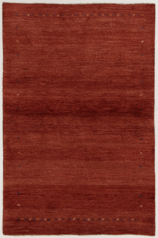 Perserteppich Gabbeh rot (103x156cm)