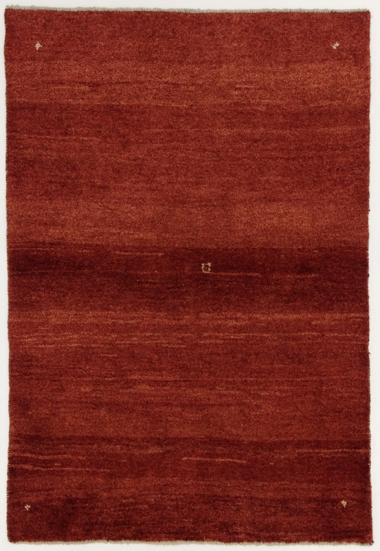Perserteppich Gabbeh rot (104x150cm)