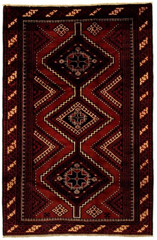Perserteppich Shiraz rot (165x250cm)