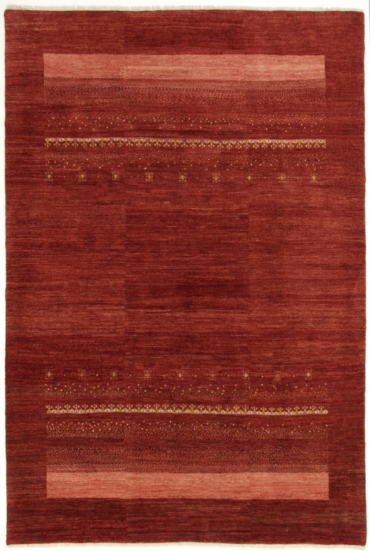 Perserteppich Rissbaft rot (205x303cm)