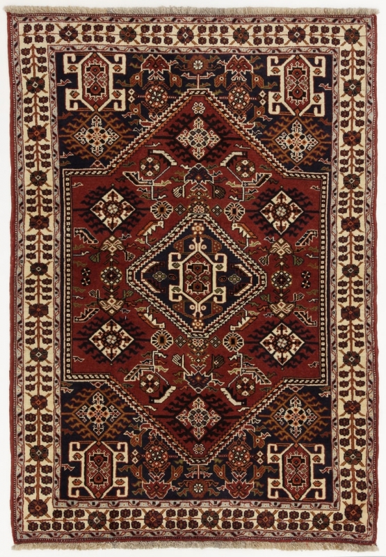 Perserteppich Shiraz rot (107x153cm)