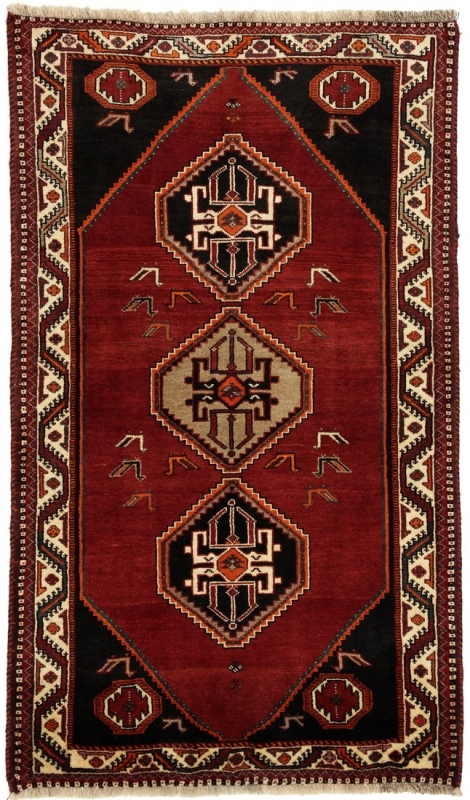 Perserteppich Shiraz rot (105x185cm)
