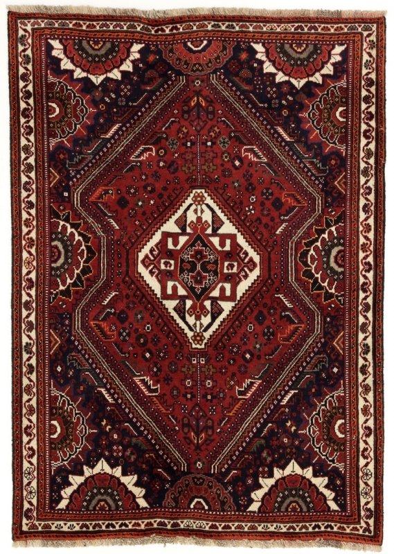 Perserteppich Shiraz rot (113x160cm)