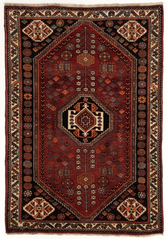 Perserteppich Shiraz rot (110x156cm)