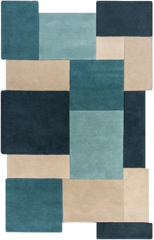 Teppich MonTapis Galerie teal