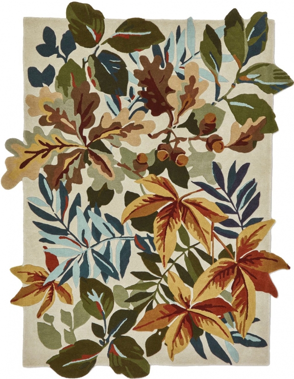 Sanderson Teppich Robin´s Wood 146501 russet brown