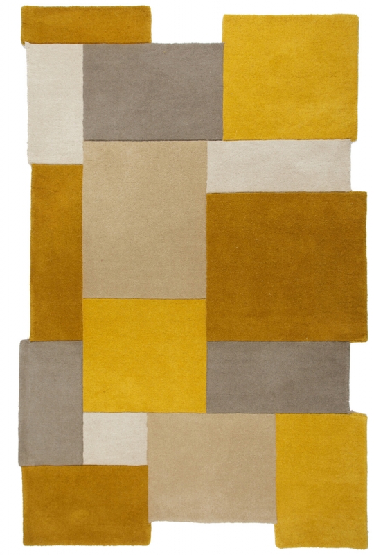 Teppich MonTapis Galerie gelb