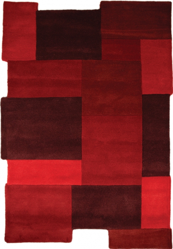 Teppich MonTapis Galerie rot