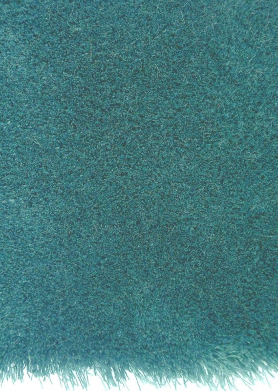 Wunschmaßteppich v. Greifenstein Mohair-17 low, kingfisher blue