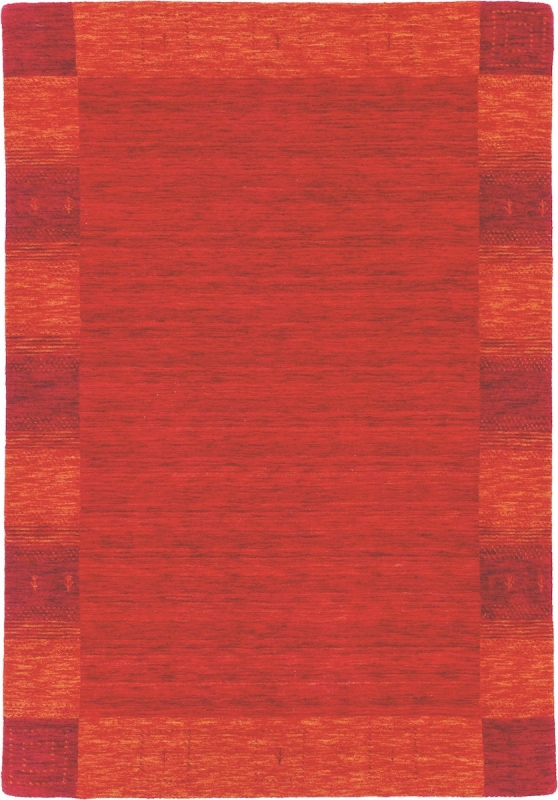 Teppich MonTapis Nonza Bordüre rot