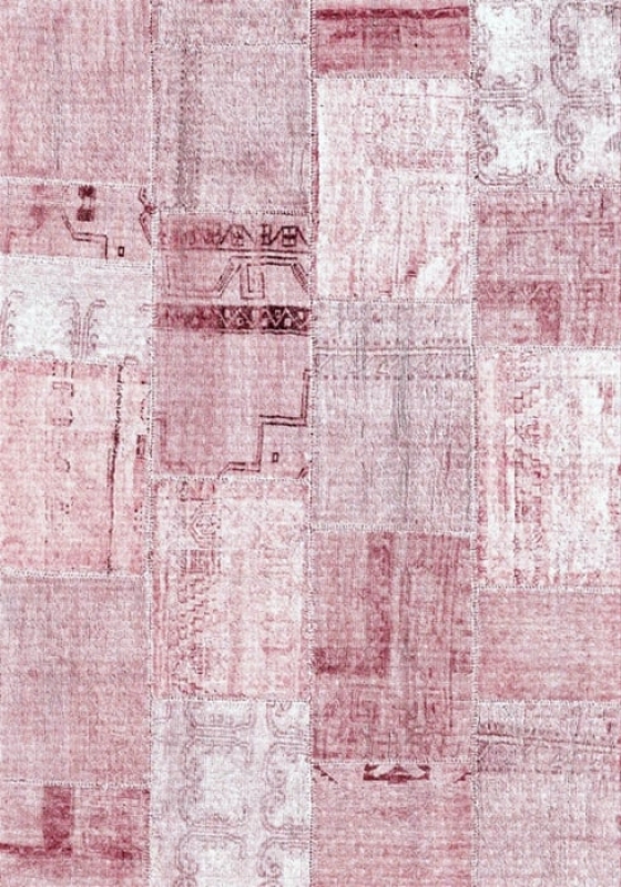 Teppich Print 257 Altrosa, 140x200 cm