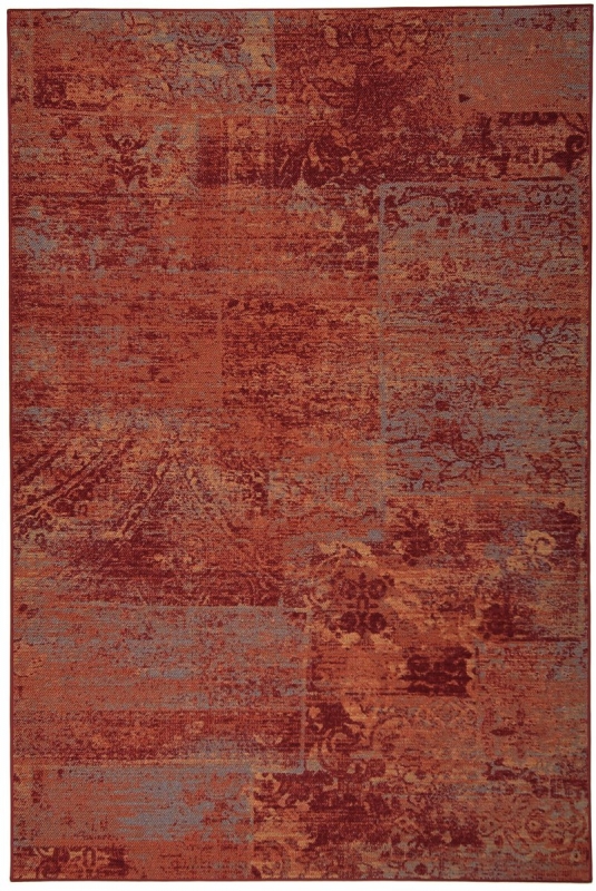 Teppich VM Rustiikki rot-orange